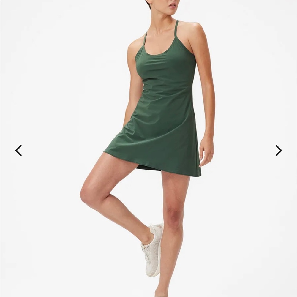 Green Outdoor Voices Exercise Dress